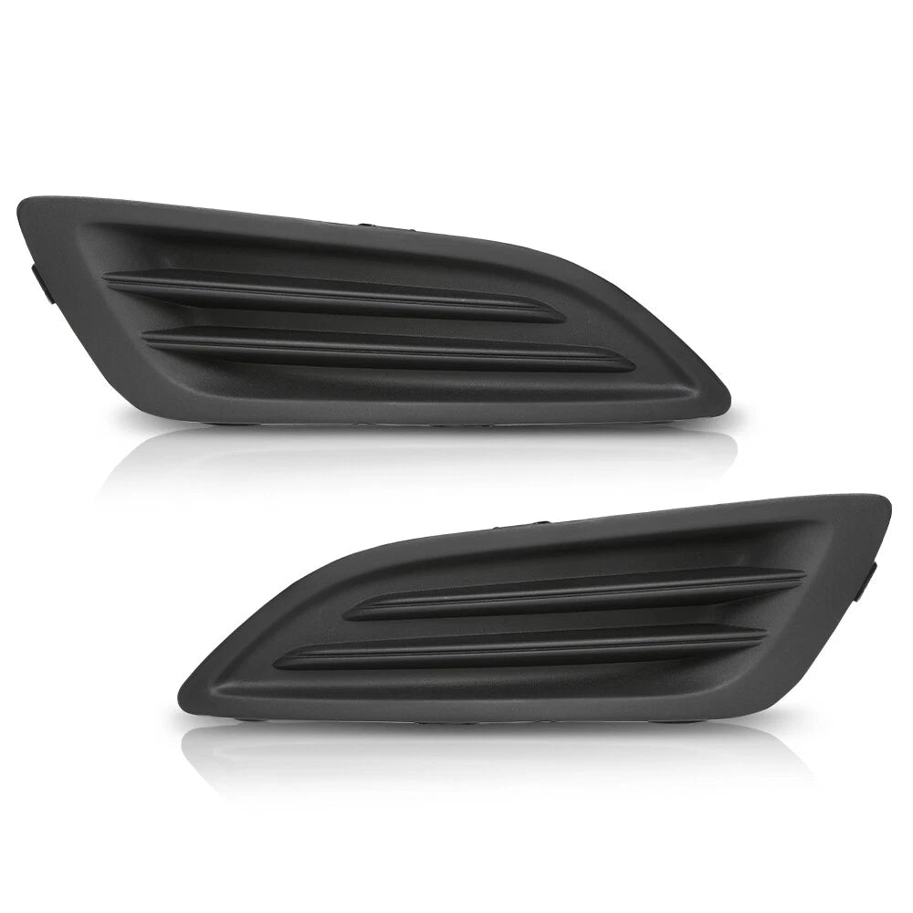 Set of 2 Front Bumper Fog Light Covers for Ford Fiesta (2014–2019)