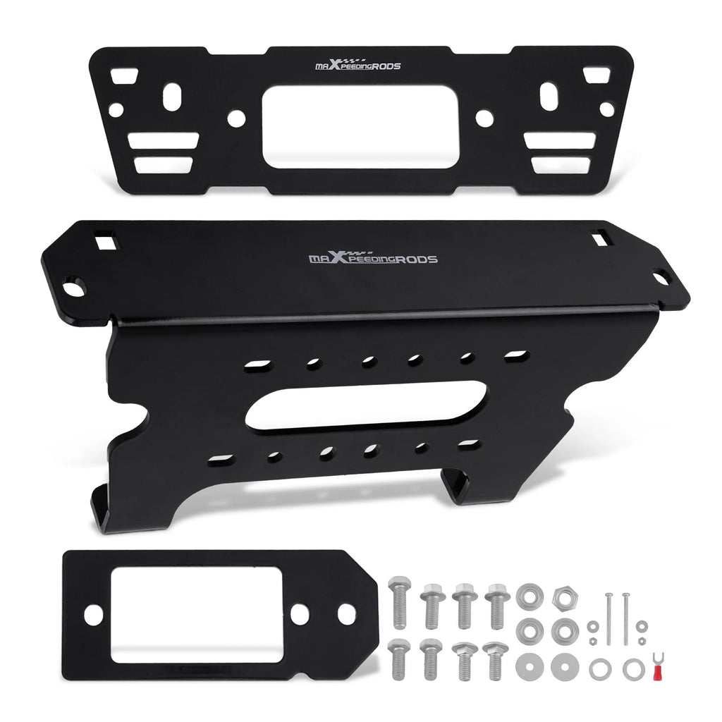 Winch Mount Plate Kit for 2013–2024 Polaris Ranger 1000 XP 4x4 UTV