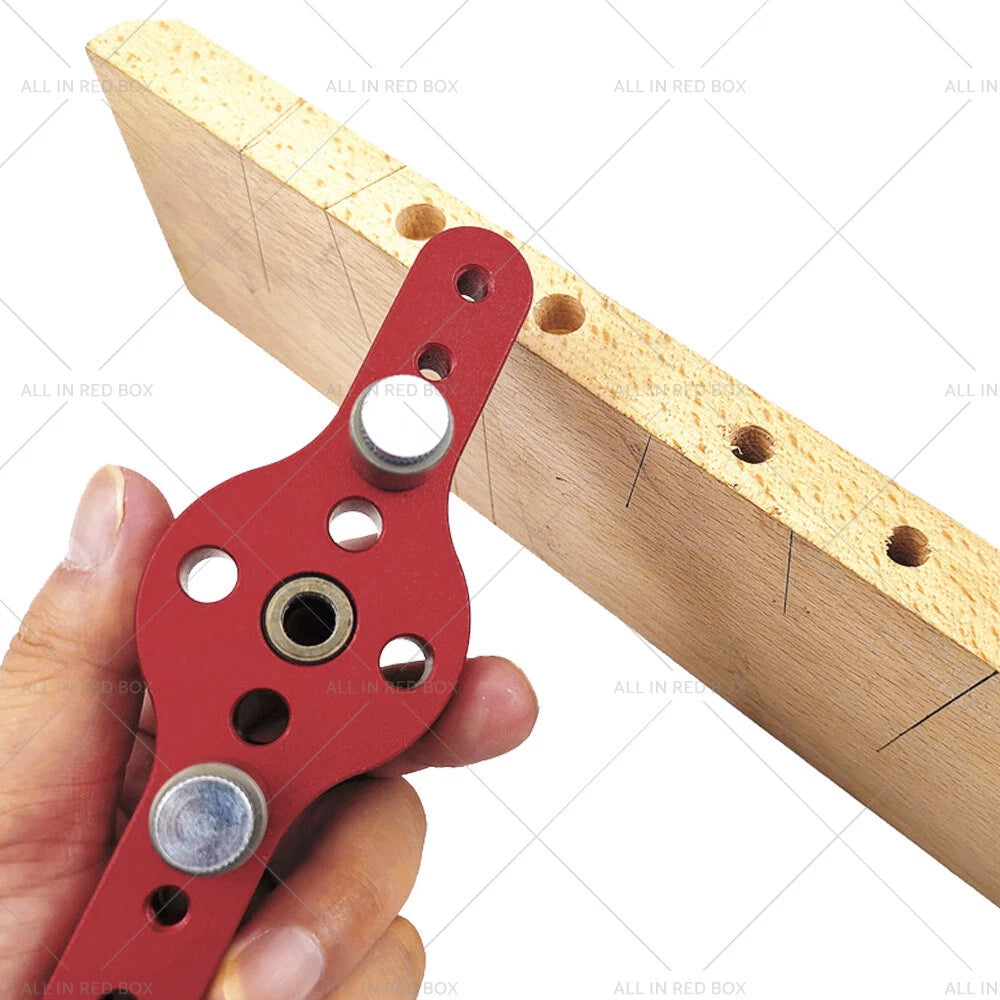 Vertical Pocket Hole Jig Dowel Drill Guide for Woodworking