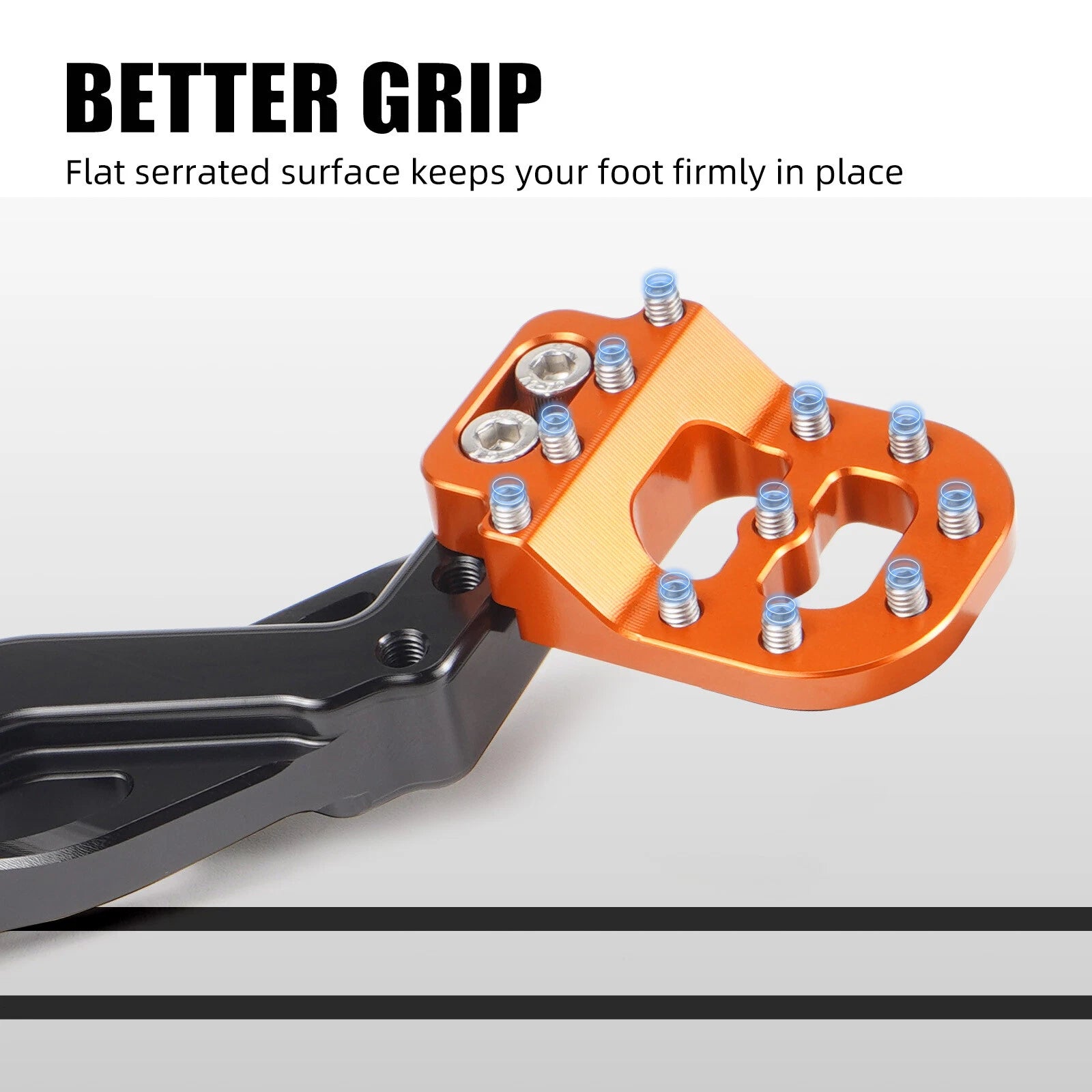 Rear Foot Brake Pedal Pad Lever for KTM 250/390 Adventure (2020–2024)