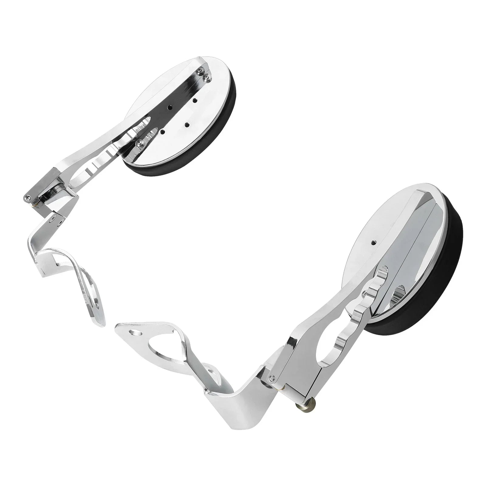 Chrome/Black Passenger Armrest for Harley Electra Glide (2014 - 2025)