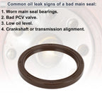 1Pc Rear Crankshaft Oil Seal for Honda K-Series K20A K20A2 K20Z (2000–2009) No.91214-PNA-014