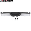 Chrome Rear Step Bumper for Ford F150 (2015–2020) W/O Park Sensor Holes
