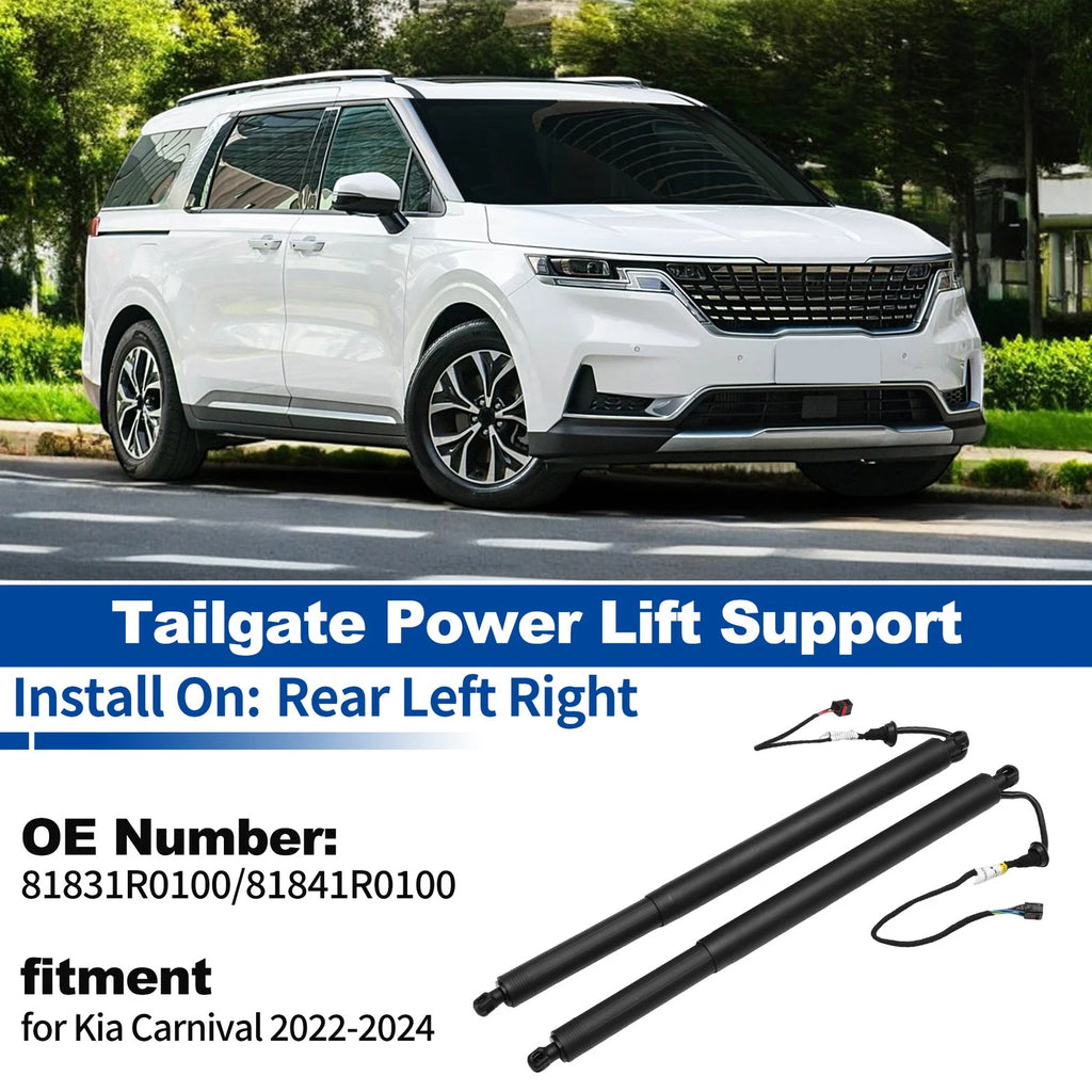 Set of 2 Rear Left Right Tailgate Power Lift Supports for Kia Carnival (2022–2024) 81831R0100
