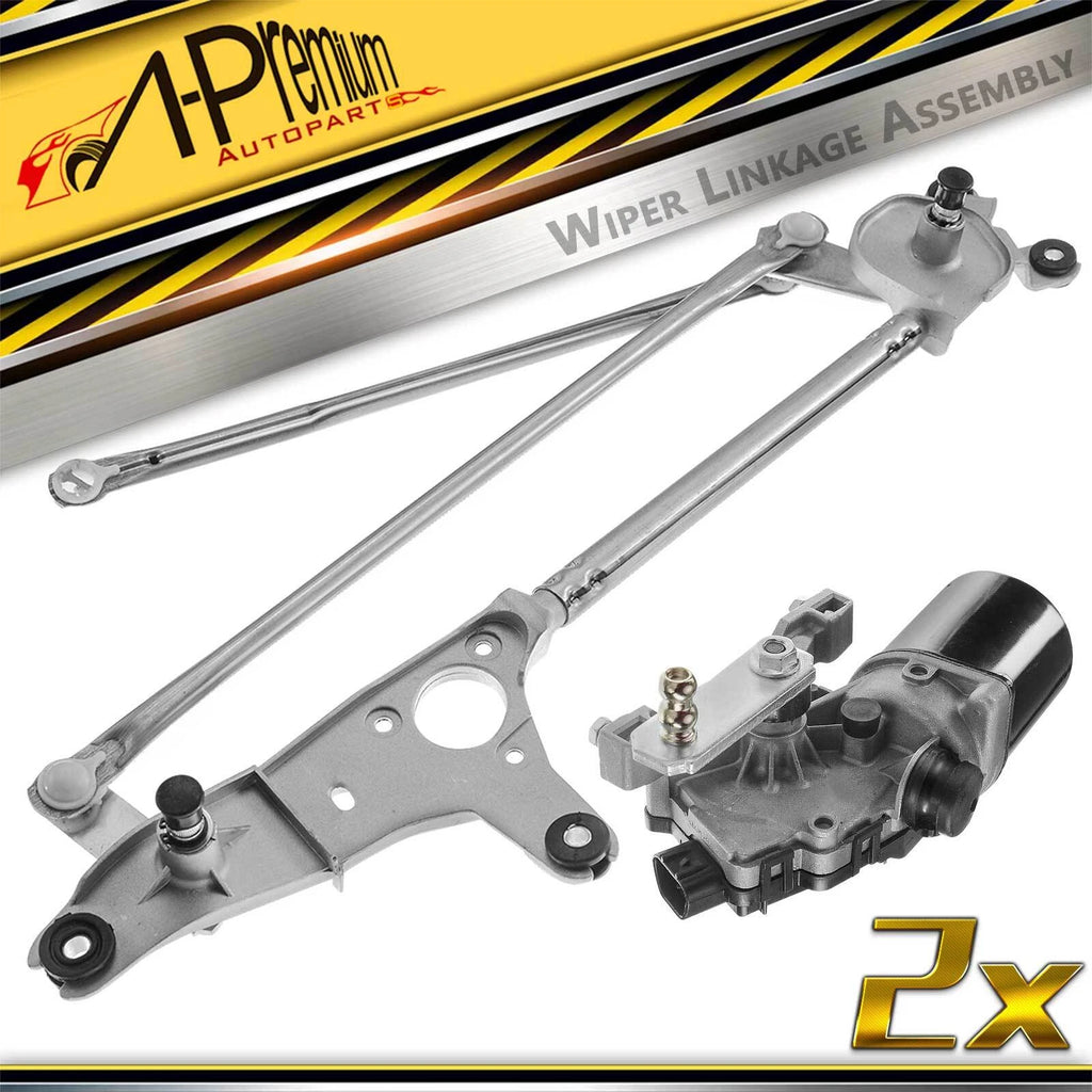 Windshield Wiper Linkage Assembly w/ Motor for Toyota Highlander (2011–2013)