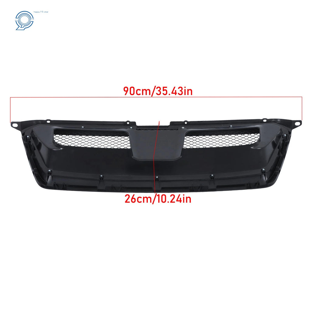 Gloss Black Front Upper Grille for Subaru Impreza Crosstrek (2012-2017)