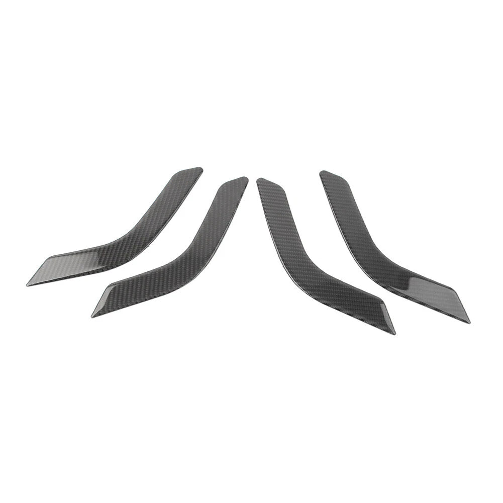 Set of 4 Black Door Handle Cover Trim for Jeep Wrangler JK (2011–2017)