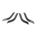 Set of 4 Black Door Handle Cover Trim for Jeep Wrangler JK (2011–2017)