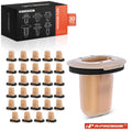 30Pcs Nylon Screw Grommet Clips for Nissan Altima Rogue 