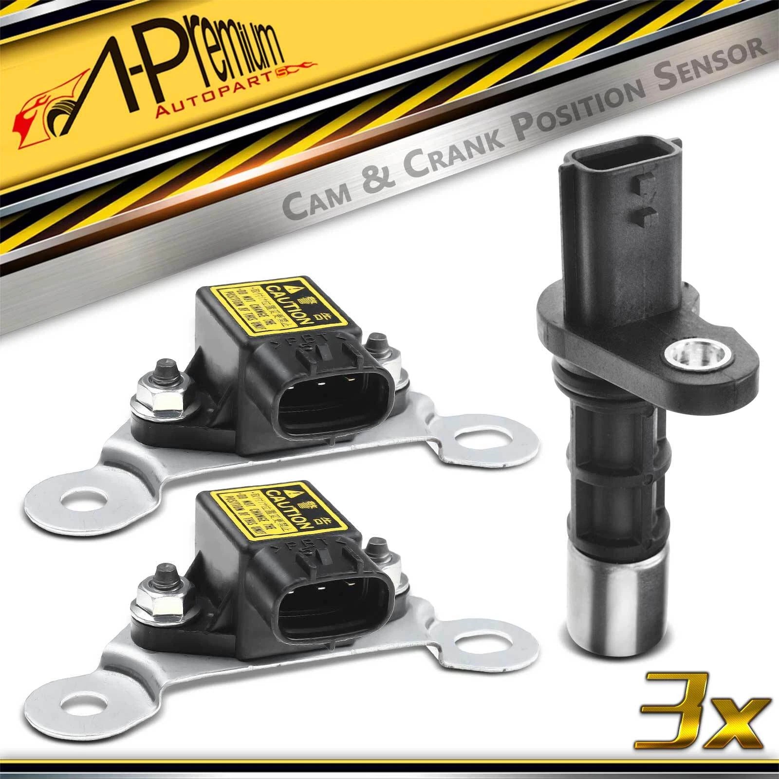 2X Camshaft Crankshaft Position Sensor for Nissan Sentra (2000–2006)