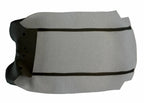 Leather Console Lid Armrest Cover for Lincoln MKZ (2013–2016) White Stitch