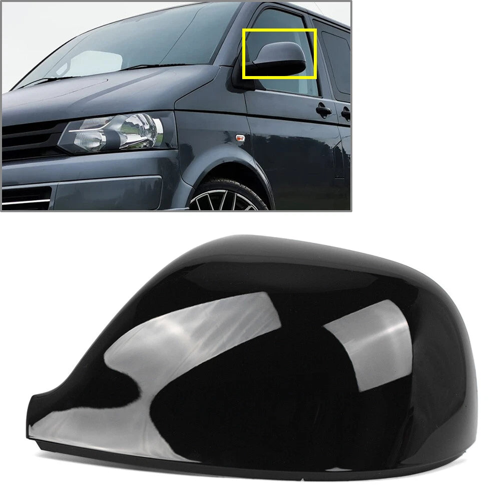Rearview Mirror Caps Cover for Volkswagen Transporter T5 T5.1 T6 (2010–2023)