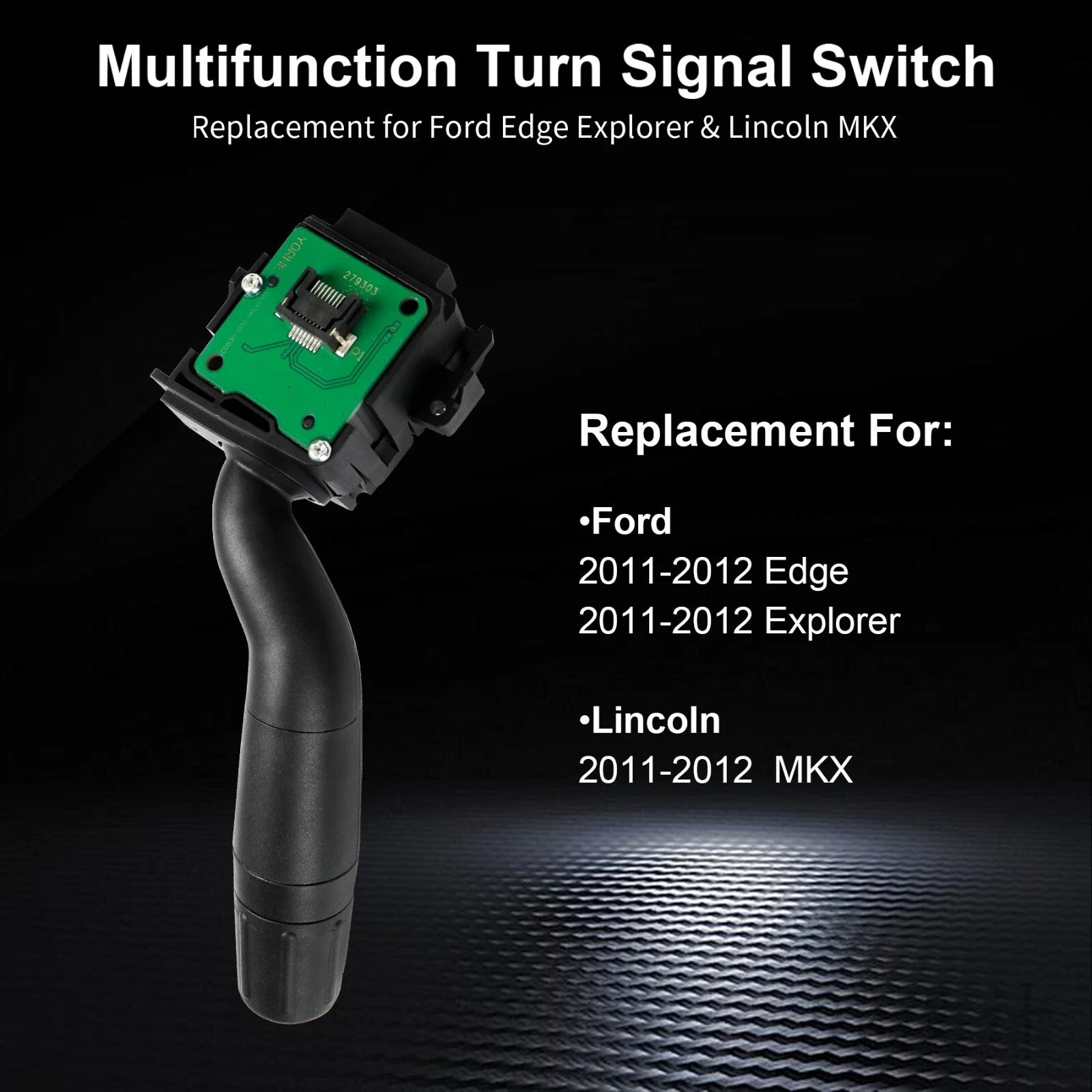 Turn Signal Switch for Ford Edge Explorer Lincoln MKX (2011–2012) CBS-2142