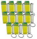 Set of 11 Engine Oil Filters HU 6008/1 for Aston Martin Mercedes-Benz