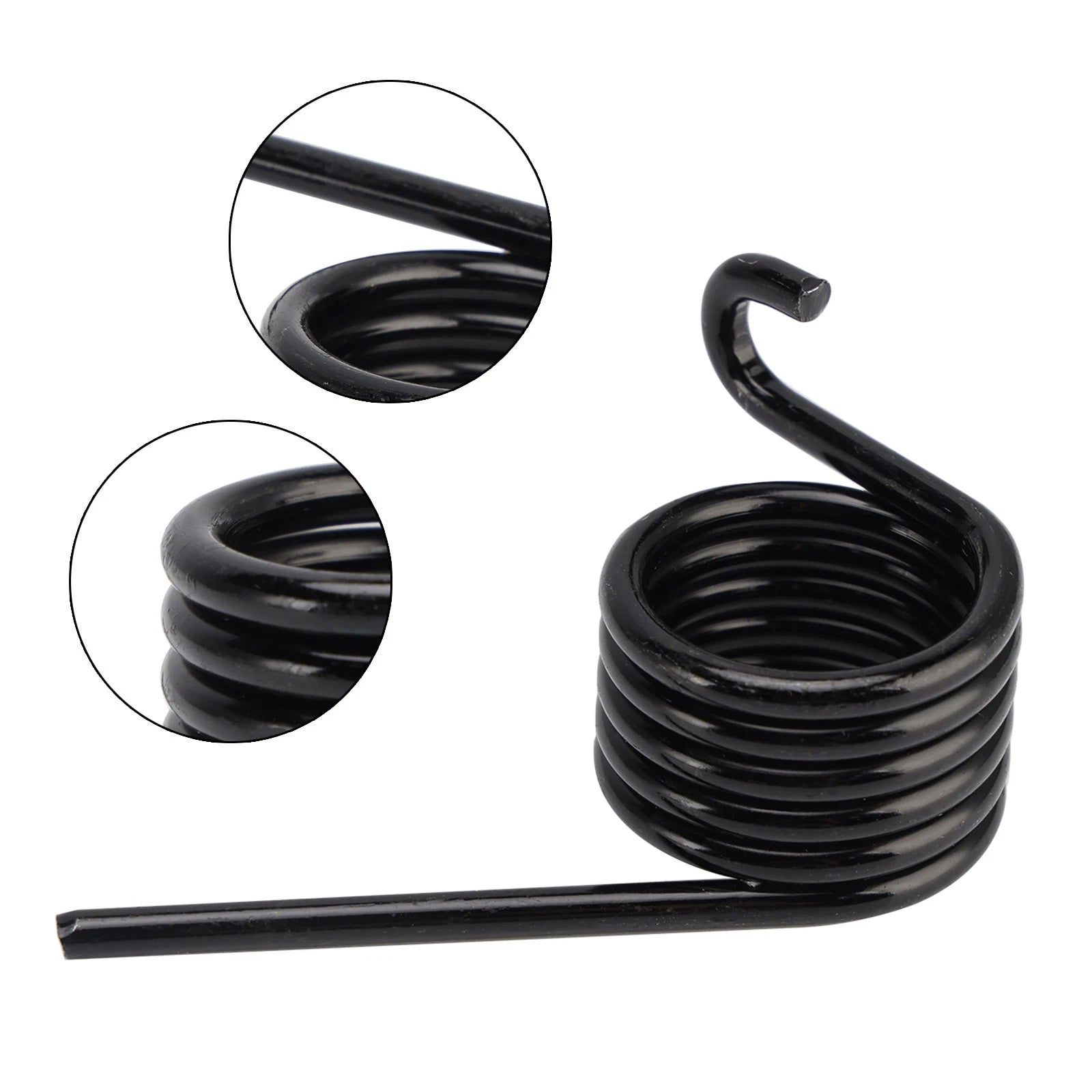 Set of 2 Kick Starter Return Spring & Clip 90508-40007 for Yamaha G1-G22