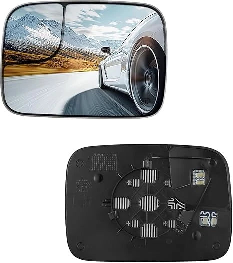 Driver Left Side Heated Tow Mirror Glass for Dodge Ram 1500 (2005–2009)