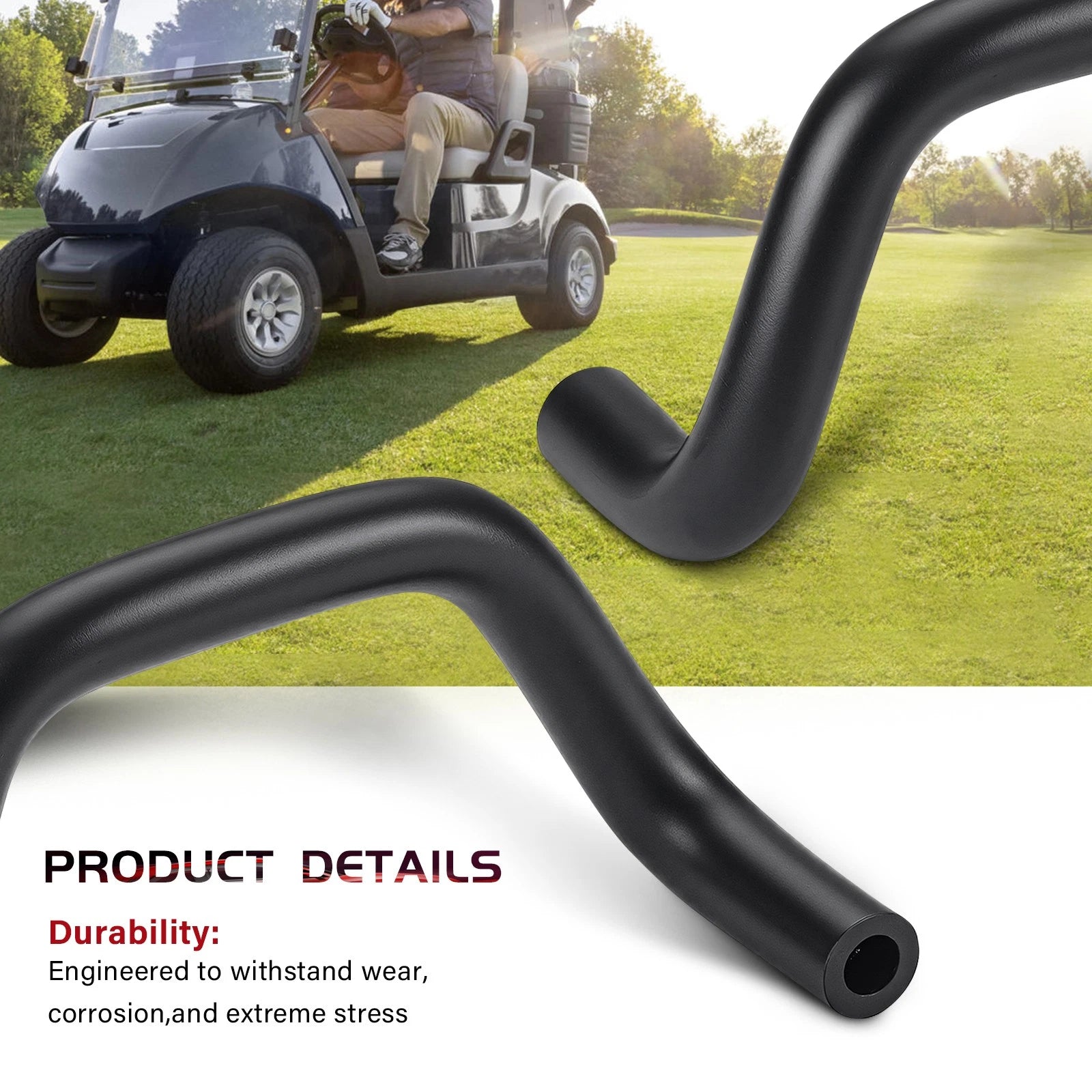 2 Air Intake Hoses for EZGO TXT Medalist Shuttle 950 ST 350 (1994–2008)