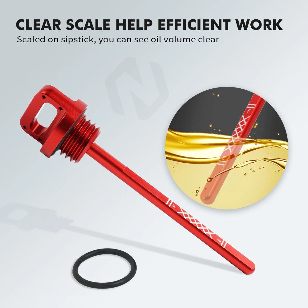 Oil Dipstick Level Check for Yamaha Raptor 700 700R SE (2014–2026)