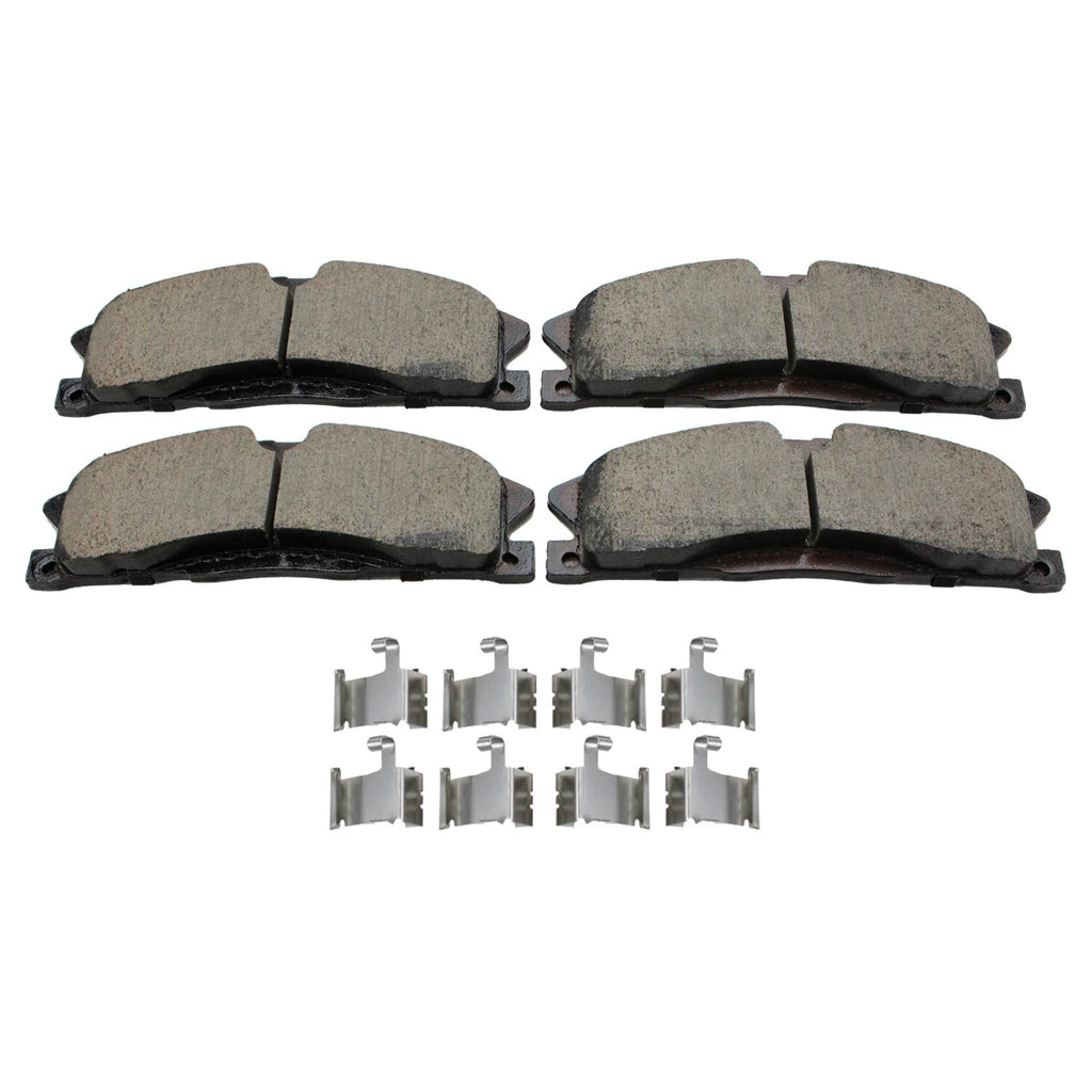 Front ProAct Disc Brake Pads for Ford Explorer Flex Lincoln MKS MKT (–2023)