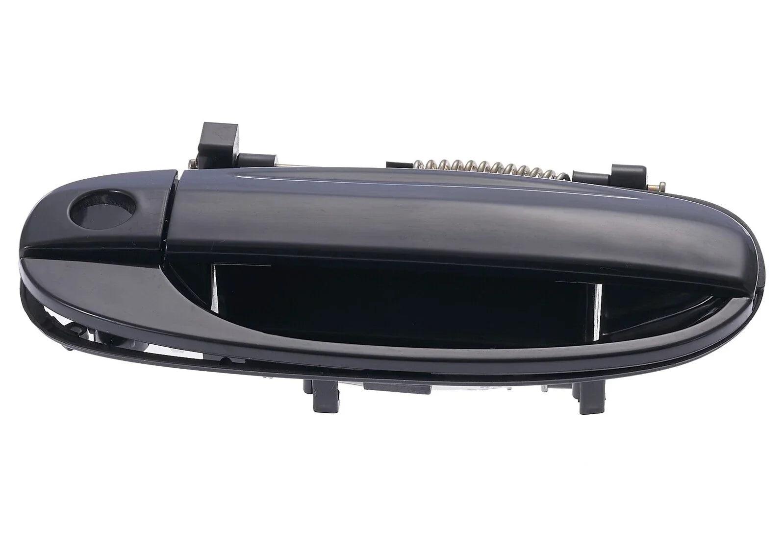 Front Right Outer Door Handle Black for Holden Barina TK (2005–2011)