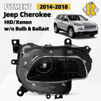 HID/Xenon Headlight for Jeep Cherokee (2014–2018) Right Side w/o Bulb