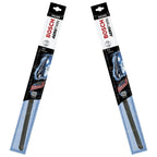 Front Pair Aerotwin Wiper Blades for Nissan Navara D40 (2005-2009)