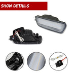 Clear Switchback White Amber LED Turn Signal Lights for Toyota Tacoma (2001–2004)
