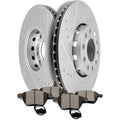 Front Ceramic Brake Pads and Rotors for Audi A4 Quattro, A6, Volkswagen Passat