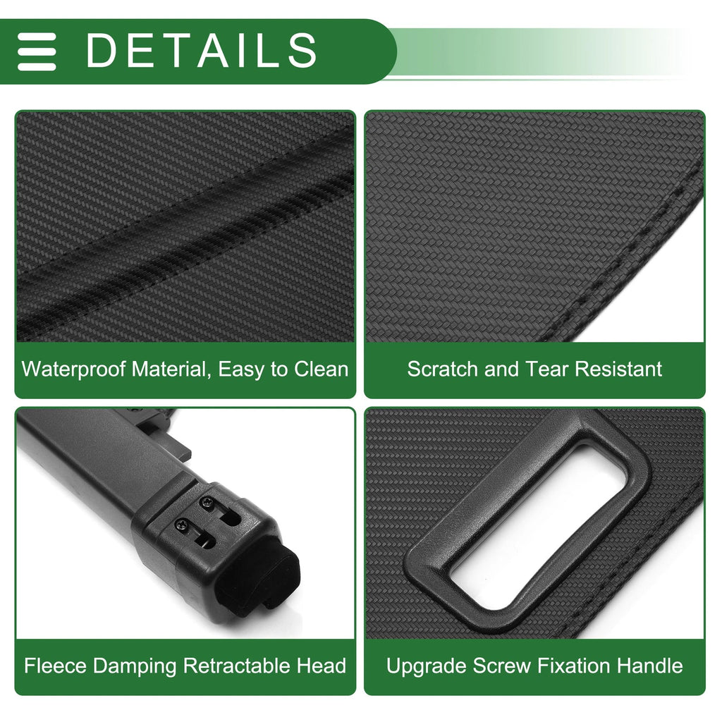 Retractable Cargo Cover for Chevrolet Equinox EV (2024–2024) Black Carbon Fiber