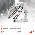 10x Wheel Bearing Control Arm Kit for Chevy Malibu Pontiac G6 (2004–2010)
