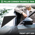 Front Left Side Door Pillar Window Trim for Hyundai Tuscani Coupe (2001–2006) No. 825172C000