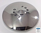 Stainless Hubcap Single Embossed Lettering for 1949-1950 Ford Car