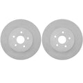 Set of 2 Front Vented Disc Brake Rotors for Toyota Lexus (OEM 319mm)