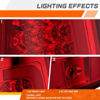 3D LED C-Bar Tail Light for Chevy Silverado (2003–2007)