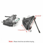 Front Turn Signals Lens for Kawasaki ZX10R (2004–2005) Smoke T9
