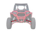 SuperATV High Clearance Upper A-Arms for Polaris RZR XP Turbo (2016–2021) - Red