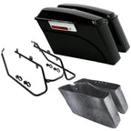 Hard Saddlebags & Conversion Brackets for Harley Dyna Low Rider (2008–2017)