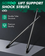 Set of 2 Lift Support Struts for Volvo XC90 (2003–2014)