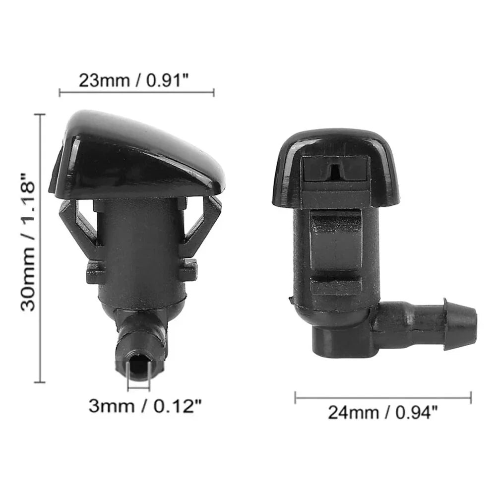Windshield Wiper Washer Nozzle Set for 09-15 Cadillac CTS (2009-2015)