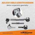 2X Adjustable Rear Toe Arms Kit for Lexus IS300 GS300 GS400 GS430 (2001–2005)
