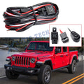 Universal LED Light Bar Wiring Harness Kit for 40 Amp Relay Fuse Switch (—)