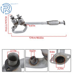 Catalytic Converter Y-Pipe Kit for Jeep Wrangler 4.0L (2004-2006)