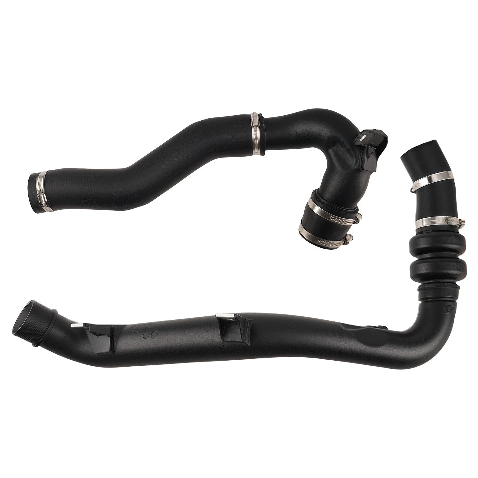 2X Air Inlet Hose Pipe for Ford Edge 2.0L (2015–2018) F2GZ6C646B F2GZ6C646CA