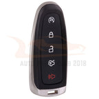 2X Keyless Key Fob Remote Case Shell for Ford Escape Titanium (2013-2016)