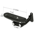 Passenger Floorboards & 1-1/4" Highway Footpegs for Harley Road Glide (93-25)