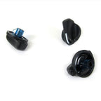 3 x A/C Heater Control Knob Fan Switch Set for Jeep Wrangler, Dodge Ram (2007-2023)