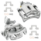 Pair Rear Brake Calipers w/ Bracket for Ford Mustang (2007–2014) 3.7L 5.0L 5.4L 5.8L