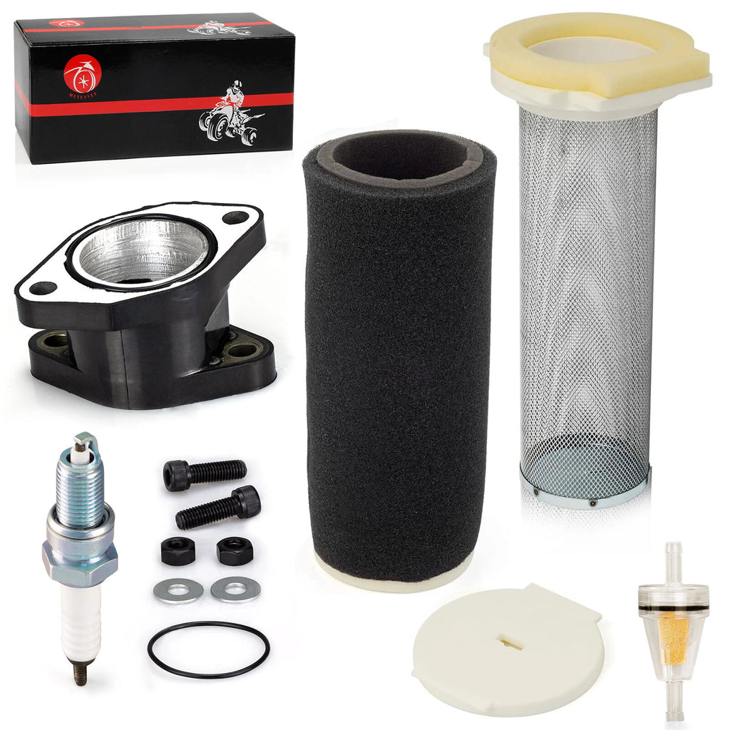 Air Filter & Cage Guide & End Cap for Yamaha Warrior 350 (1987–2004)