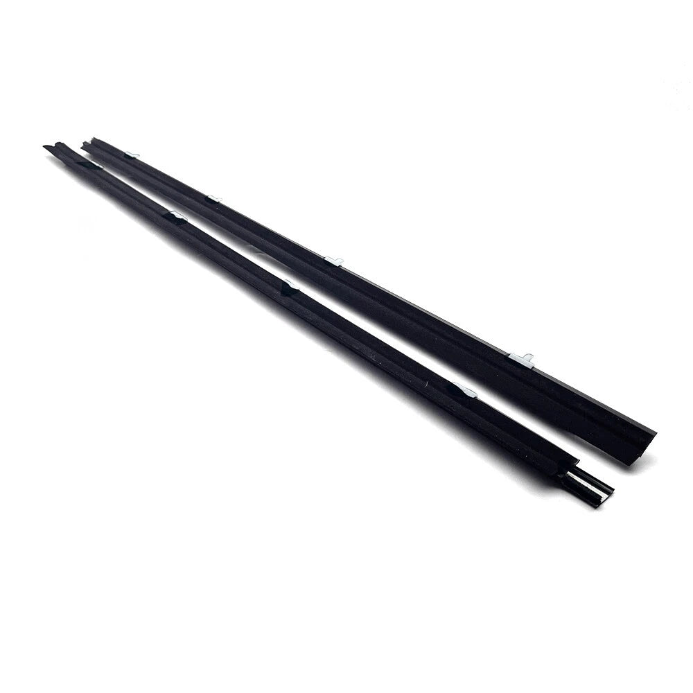 2X Front Door Window Belt Weatherstrip for Toyota Tacoma (1995–2004)