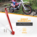 CNC Adjustable Side Kick Stand for Beta Xtrainer 250 300 RR (2013–2025)
